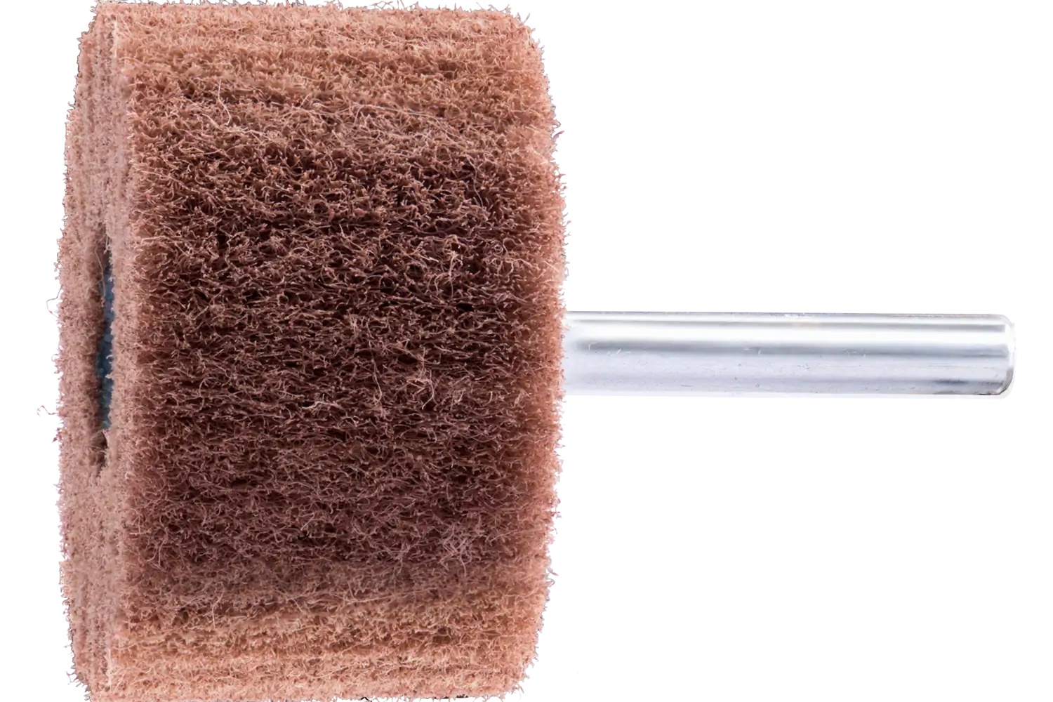 Picture of Pferd Polinox® Mounted Flap Wheel, 2" X 1-1/4, 360 Grit, Radial, 1/4" Shank, Aluminum Oxide